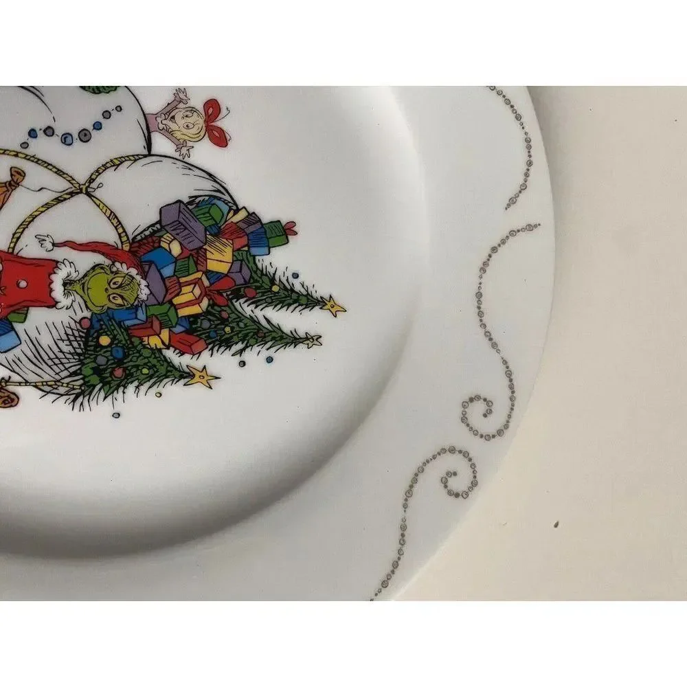 Set Of 2 Dr Seuss The Grinch Who Stole Christmas 10.5
